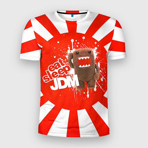 Мужская спорт-футболка Domo jdm / 3D-принт – фото 1