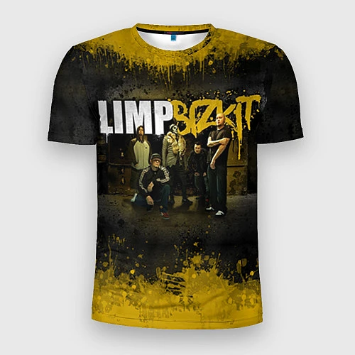Мужская спорт-футболка Limp Bizkit: Gold Street / 3D-принт – фото 1