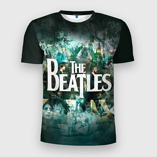 Мужская спорт-футболка The Beatles Stories / 3D-принт – фото 1