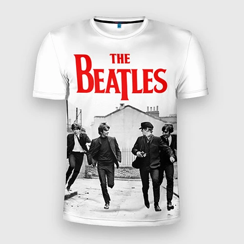 Мужская спорт-футболка The Beatles: Break / 3D-принт – фото 1