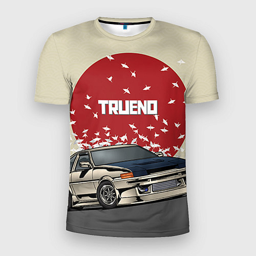 Мужская спорт-футболка Toyota Trueno ae86 / 3D-принт – фото 1