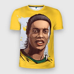Мужская спорт-футболка Ronaldinho Art