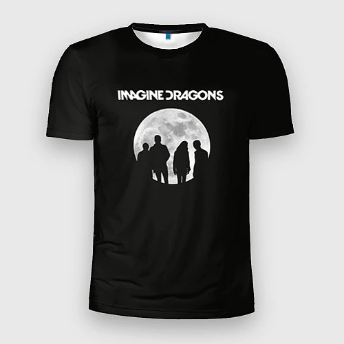 Мужская спорт-футболка Imagine Dragons: Moon / 3D-принт – фото 1