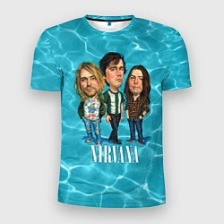 Мужская спорт-футболка Nirvana: Water