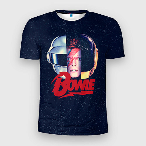Мужская спорт-футболка Bowie Space / 3D-принт – фото 1