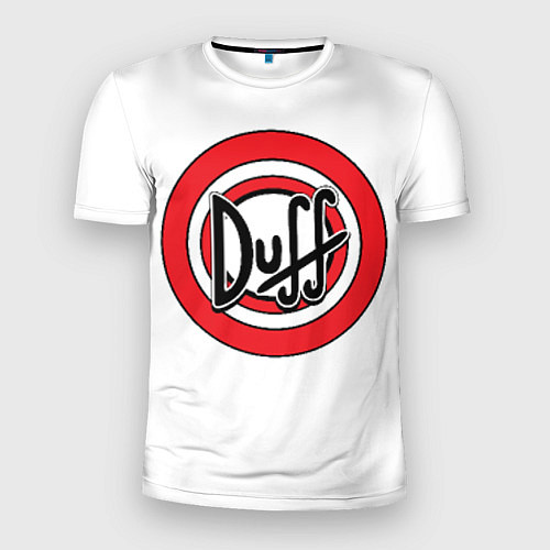 Мужская спорт-футболка Duff / 3D-принт – фото 1