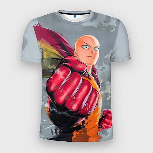 Мужская спорт-футболка One Punch Man Fist / 3D-принт – фото 1