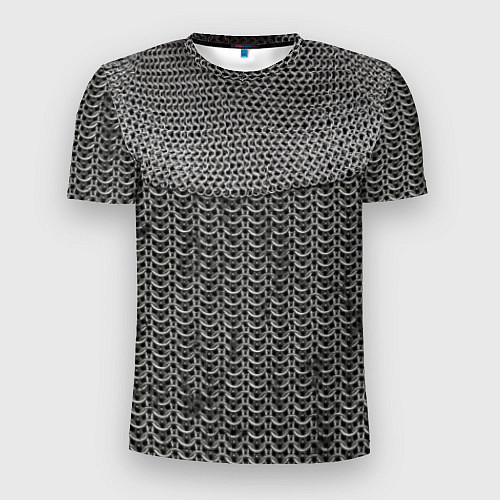 Мужская спорт-футболка Кольчуга / 3D-принт – фото 1