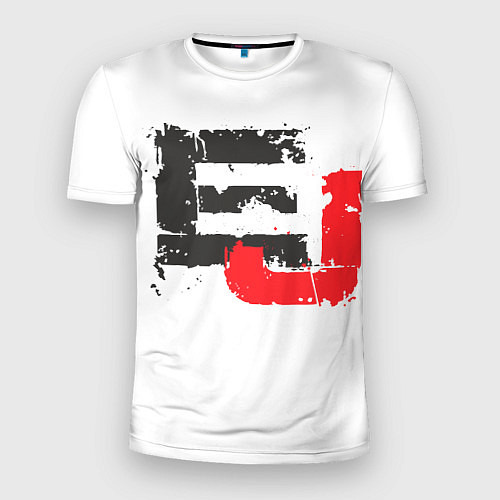 Мужская спорт-футболка Eminem: EJ / 3D-принт – фото 1