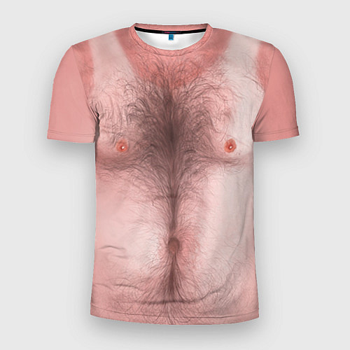 Мужская спорт-футболка Загорелый торс / 3D-принт – фото 1