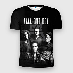 Футболка спортивная мужская Fall out boy band, цвет: 3D-принт