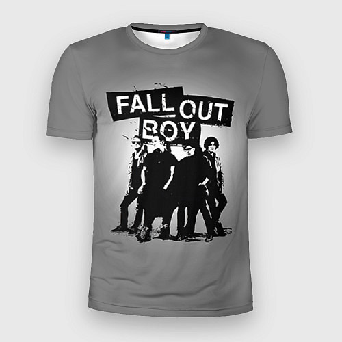 Мужская спорт-футболка Fall out boy / 3D-принт – фото 1