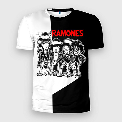 Мужская спорт-футболка Ramones Boys / 3D-принт – фото 1