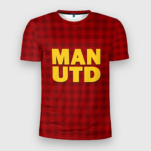 Мужская спорт-футболка MAN UTD / 3D-принт – фото 1