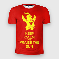 Мужская спорт-футболка Keep Calm & Praise The Sun