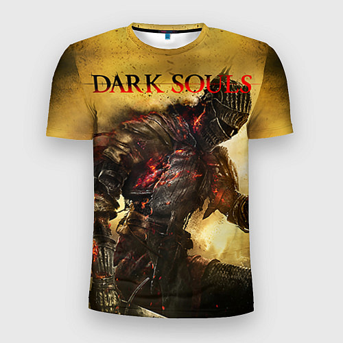 Мужская спорт-футболка Dark Souls: Braveheart / 3D-принт – фото 1
