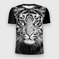 Футболка спортивная мужская Красавец тигр, цвет: 3D-принт