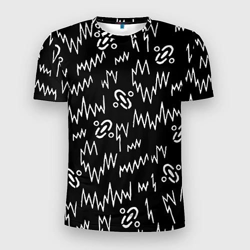 Мужская спорт-футболка Chemical Brothers: Pattern / 3D-принт – фото 1