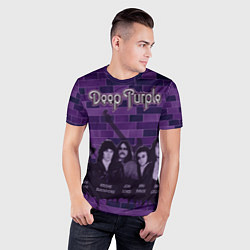 Футболка спортивная мужская Deep Purple, цвет: 3D-принт — фото 2