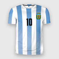 Мужская спорт-футболка Месси - сборная Аргентины