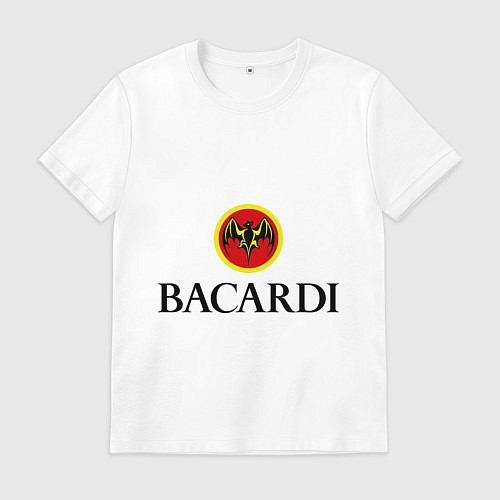 Мужская футболка Bacardi / Белый – фото 1