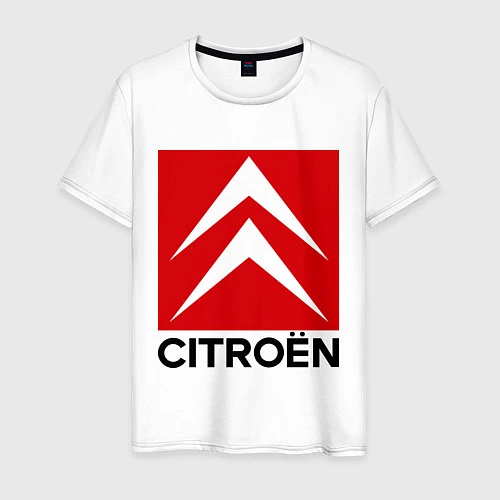 Мужская футболка Citroen / Белый – фото 1