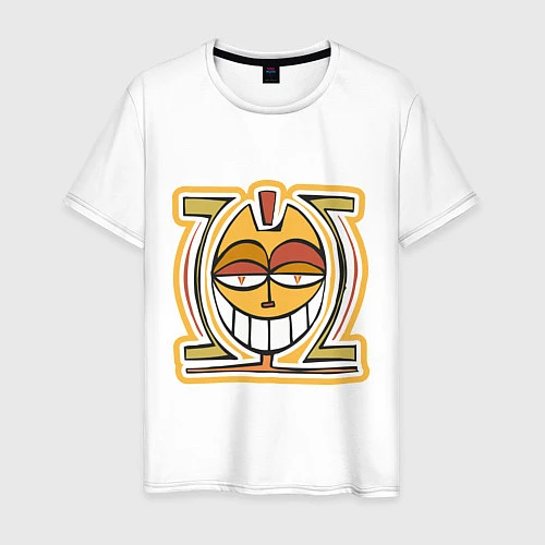 Мужская футболка Egiptian Smile / Белый – фото 1