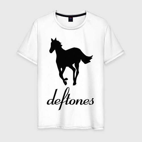 Мужская футболка Deftones / Белый – фото 1