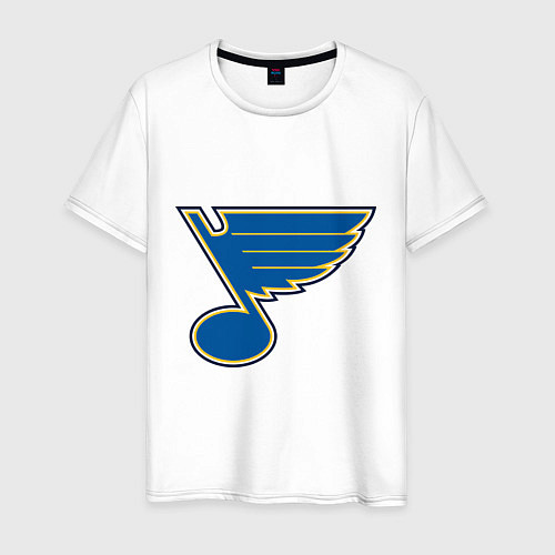 Мужская футболка St Louis Blues / Белый – фото 1