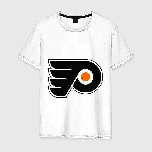 Мужская футболка Philadelphia Flyers / Белый – фото 1
