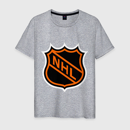 Мужская футболка NHL / Меланж – фото 1