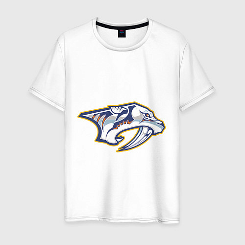 Мужская футболка Nashville Predators / Белый – фото 1