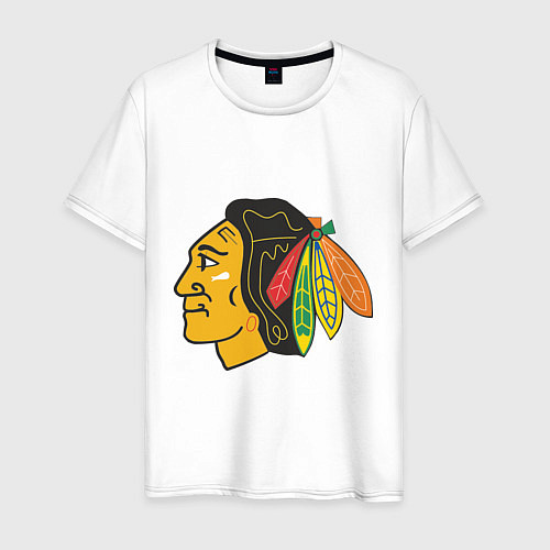 Мужская футболка Chicago Blackhawks / Белый – фото 1