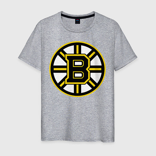 Мужская футболка Boston Bruins / Меланж – фото 1