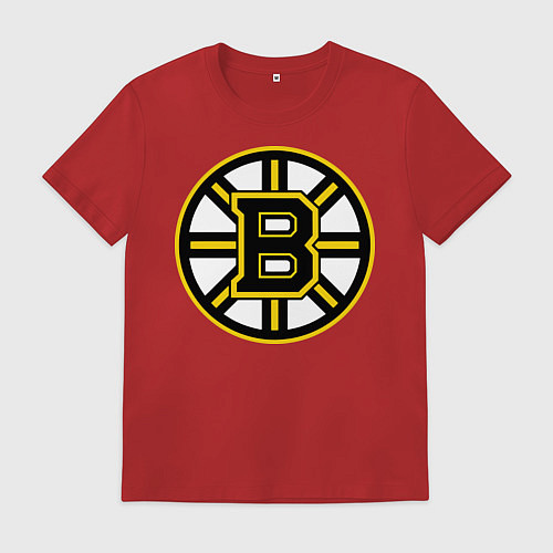Мужская футболка Boston Bruins / Красный – фото 1