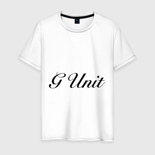 Мужская футболка G unit / Белый – фото 1