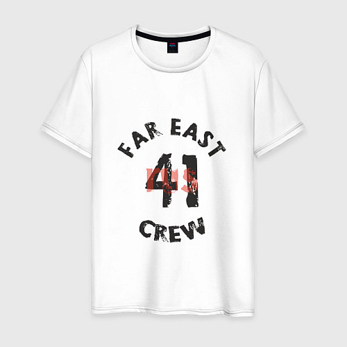 Мужская футболка Far East 41 Crew / Белый – фото 1
