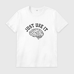 Мужская футболка Мозг