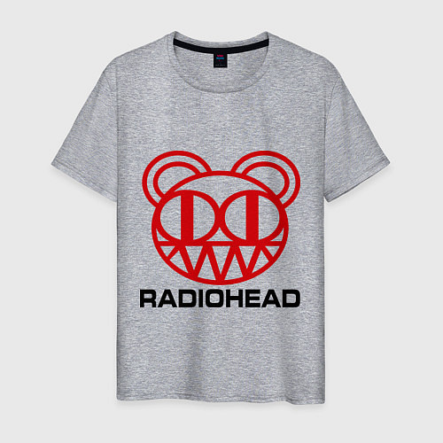 Мужская футболка Radiohead / Меланж – фото 1