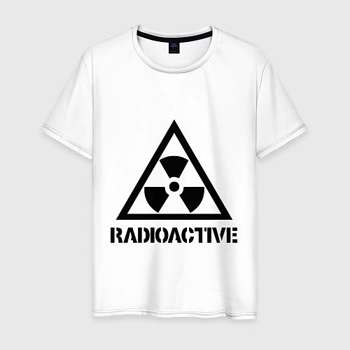 Мужская футболка Radioactive / Белый – фото 1