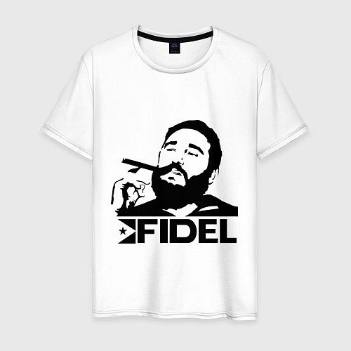 Мужская футболка FIdel / Белый – фото 1