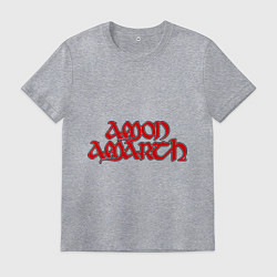 Футболка хлопковая мужская Amod Amarth, цвет: меланж
