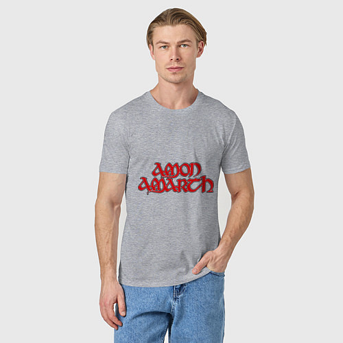 Мужская футболка Amod Amarth / Меланж – фото 3