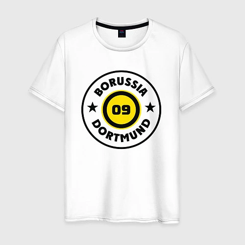 Мужская футболка Borussia 09 / Белый – фото 1