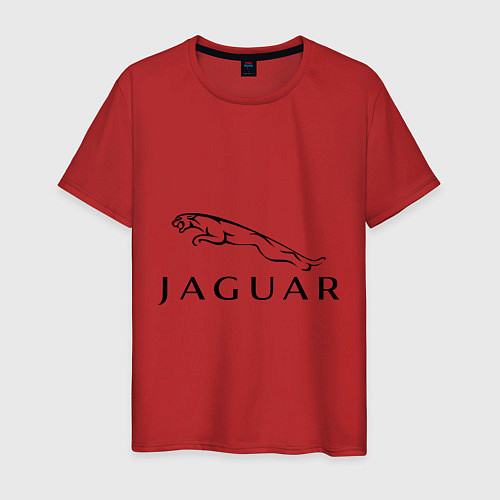 Мужская футболка Jaguar / Красный – фото 1