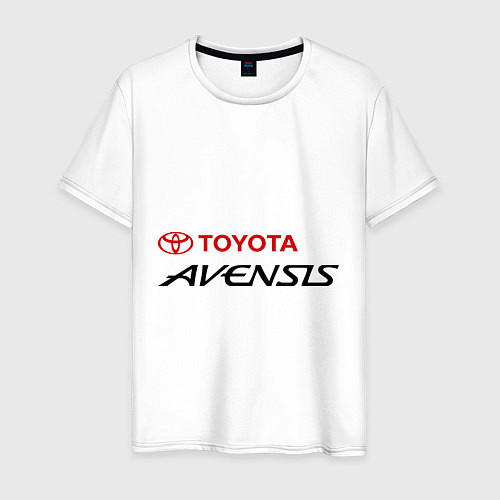 Мужская футболка Toyota Avensis / Белый – фото 1