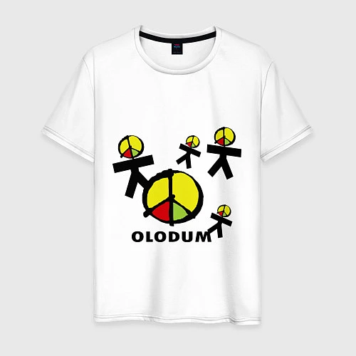 Мужская футболка Olodum / Белый – фото 1