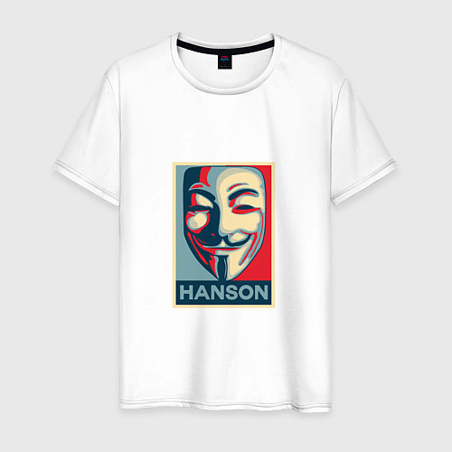 Мужская футболка Hanson Poster / Белый – фото 1