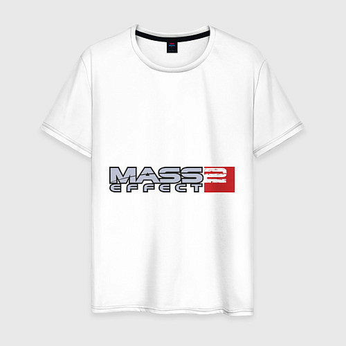 Мужская футболка Mass Effect 2 / Белый – фото 1