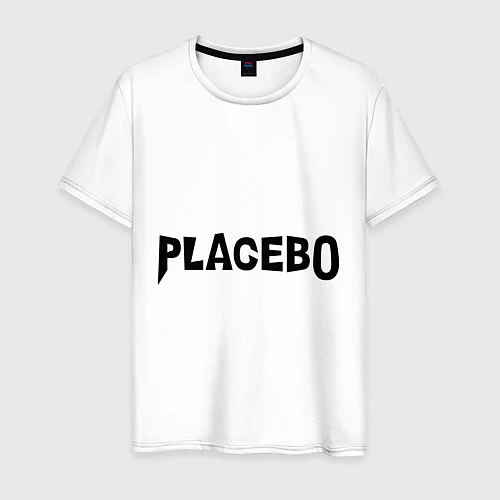 Мужская футболка Placebo / Белый – фото 1